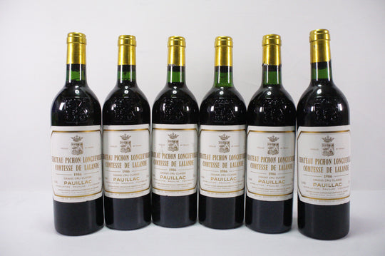 Chateau Pichon Longueville Comtesse de Lalande 1986