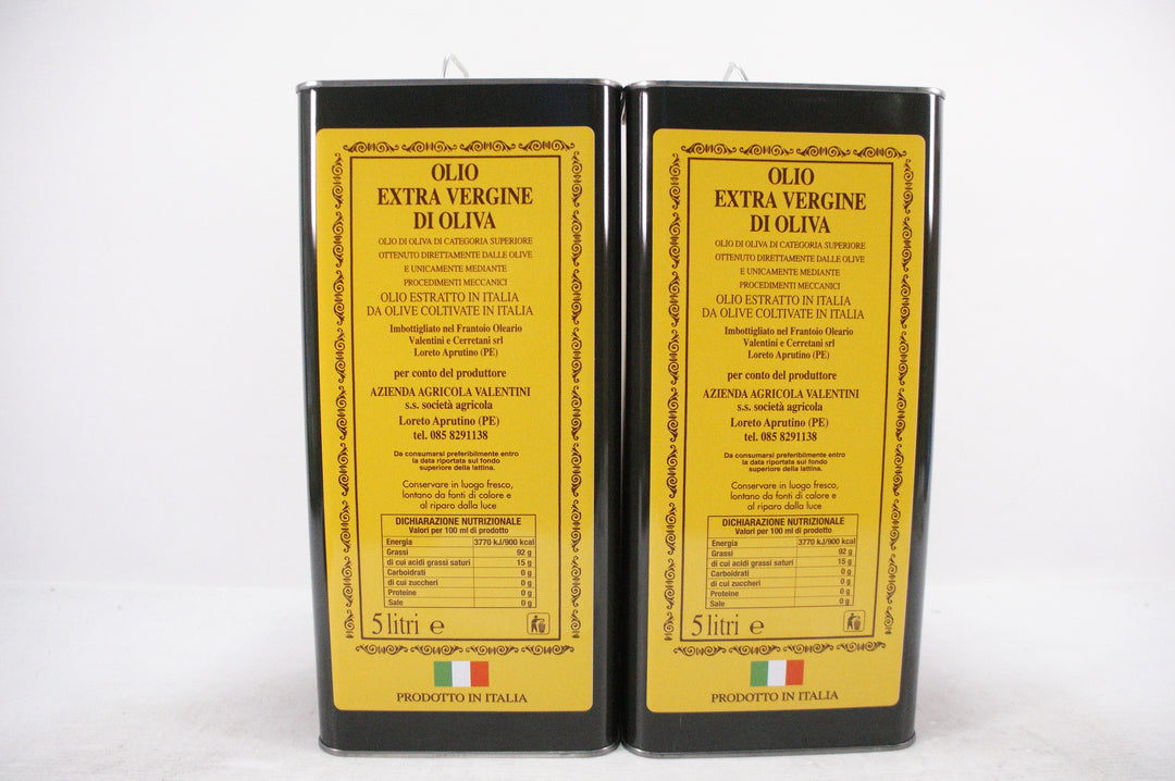 Valentini Olio Extra Vergine di Oliva 5L NV