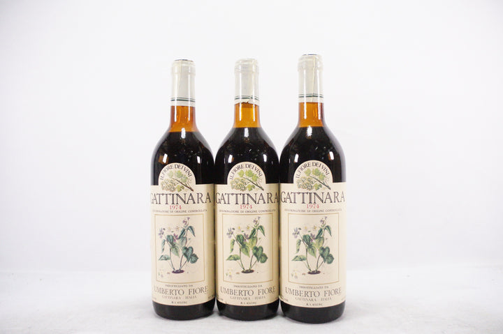 Umberto Fiore Gattinara Il Fior Dei Vini 1974