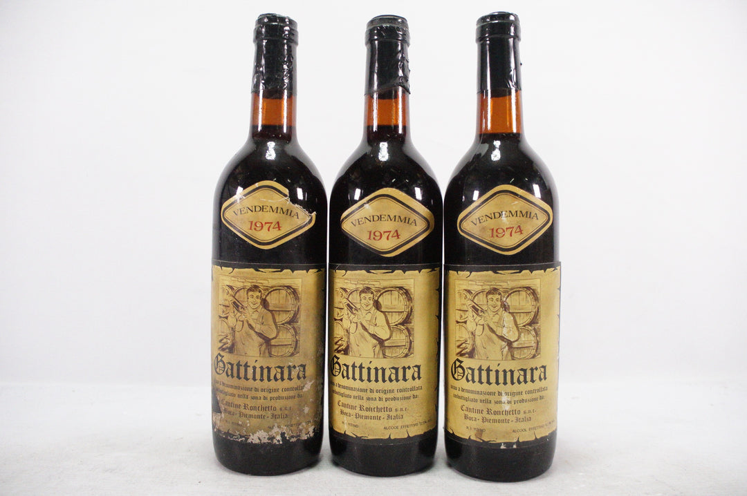 Cantine Ronchetto Gattinara 1974 *