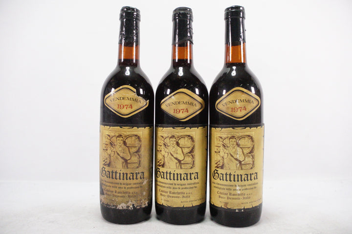 Cantine Ronchetto Gattinara 1974 *