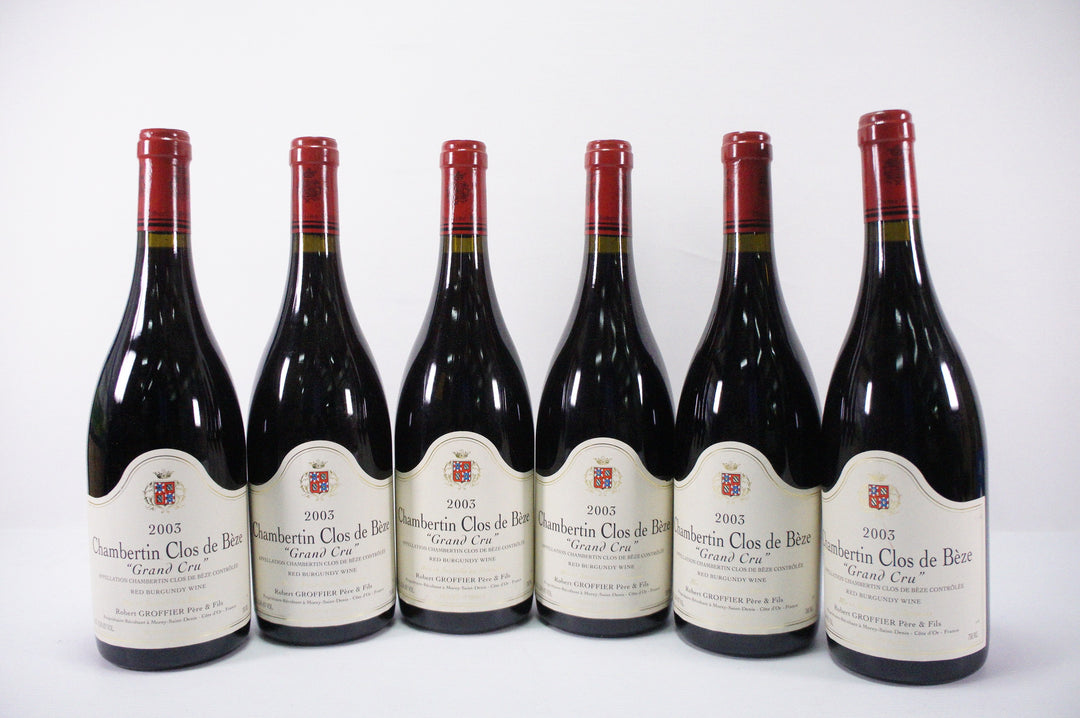 Robert Groffier Chambertin Clos de Beze Grand Cru 2003