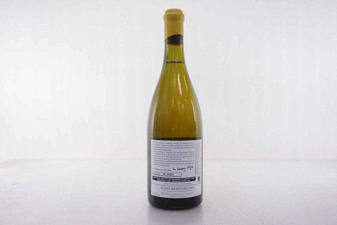 d'Auvenay Auxey Duresses 2003