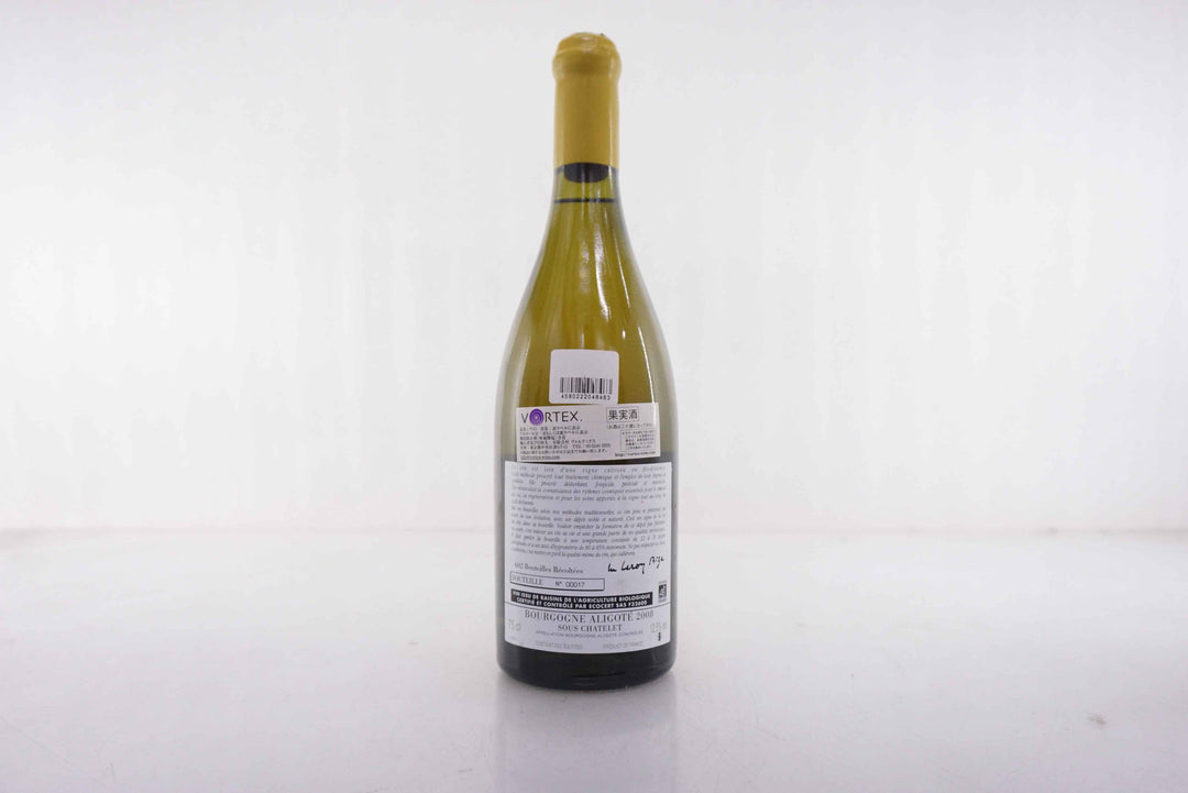 d'Auvenay Bourgogne Aligote Sous Chatelet 2008