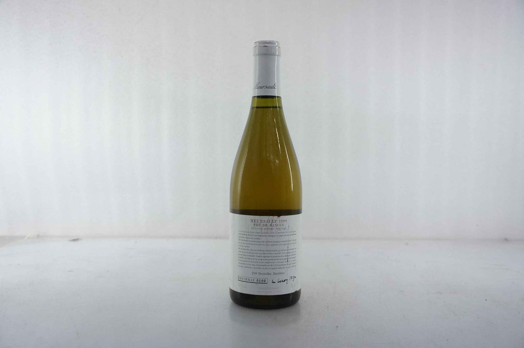 d'Auvenay Meursault Pre de Manche 1998