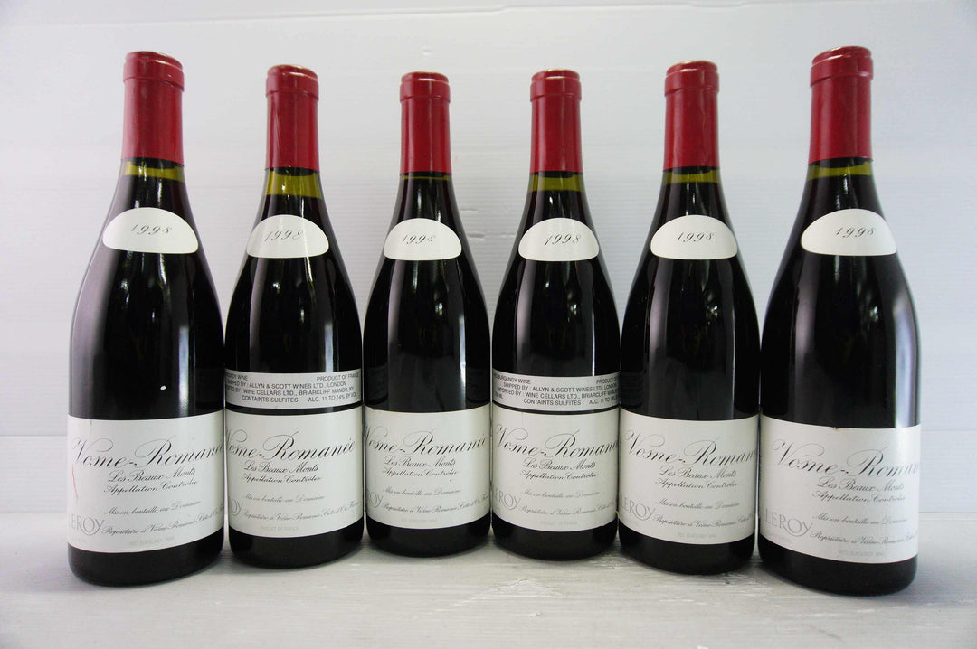 Leroy (Domaine) Vosne Romanee Les Beaux Mont 1er Cru 1998 *