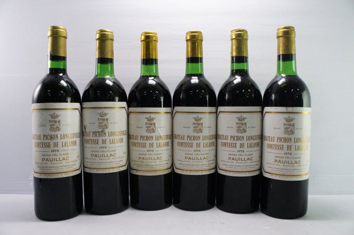 Chateau Pichon Longueville Comtesse de Lalande 1978 *