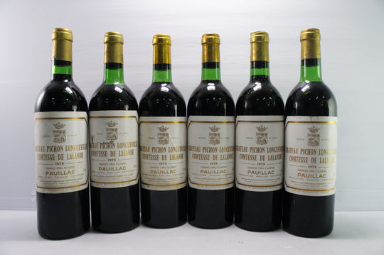 Chateau Pichon Longueville Comtesse de Lalande 1978 *