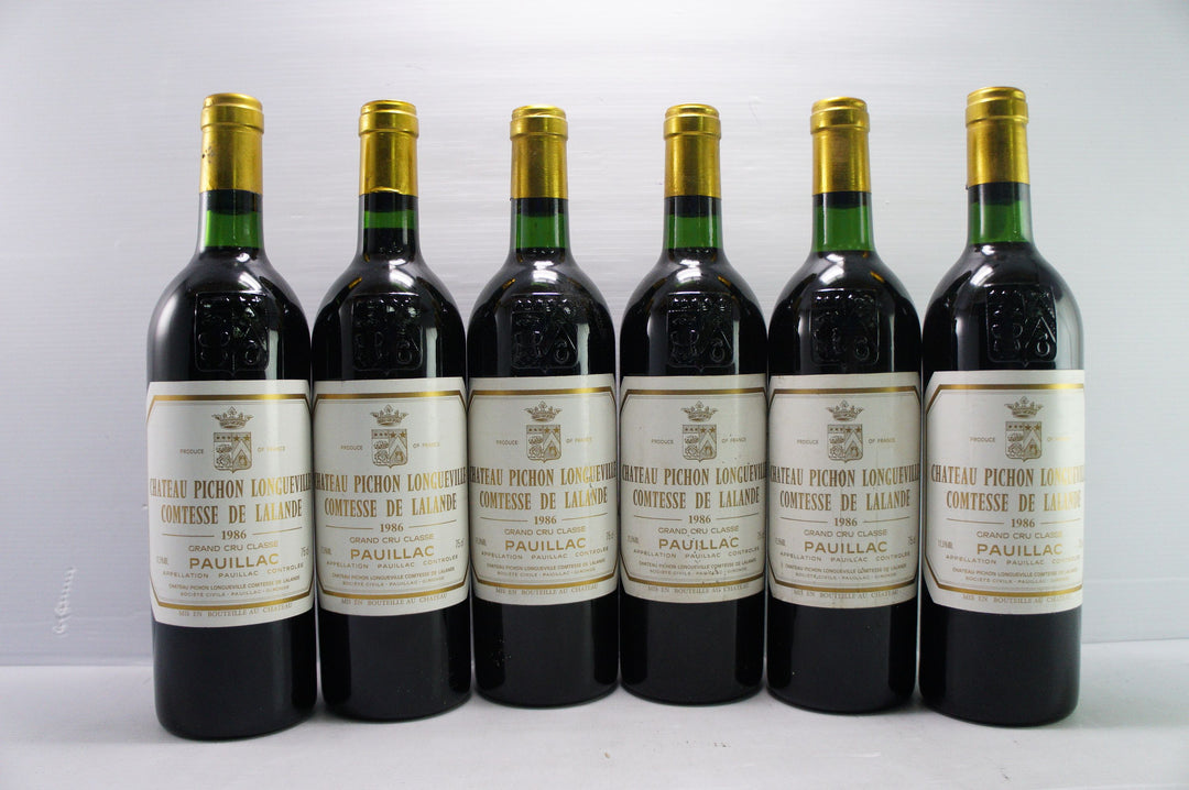 Chateau Pichon Longueville Comtesse de Lalande 1986 *