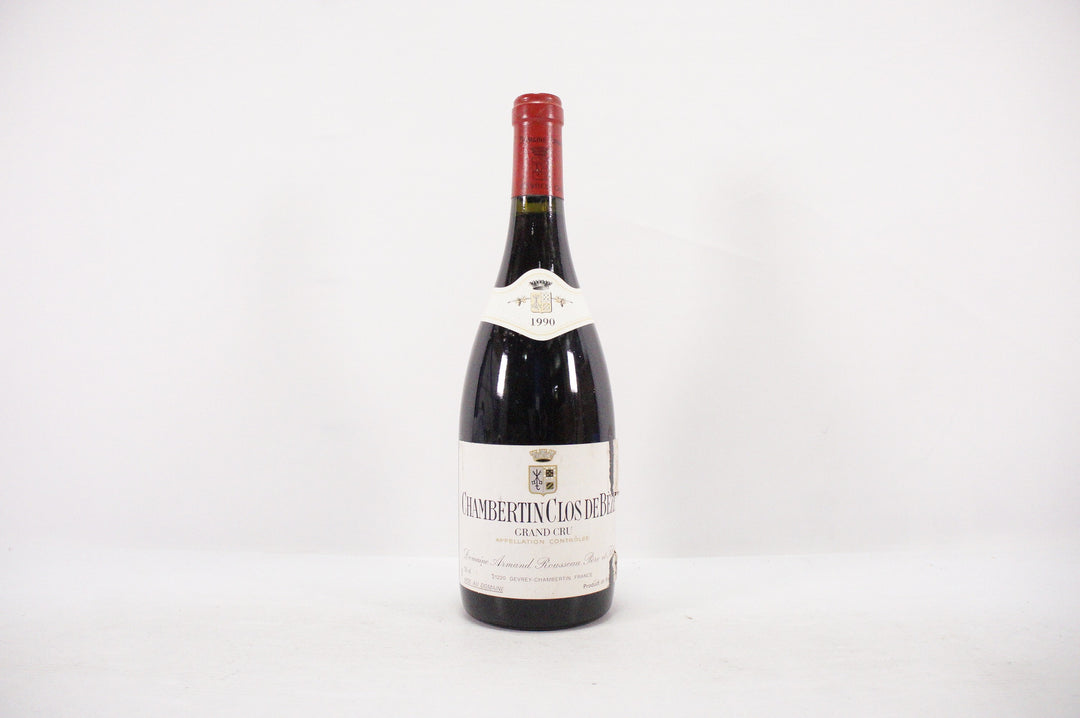 Armand Rousseau Chambertin Clos de Beze Grand Cru 1990 *