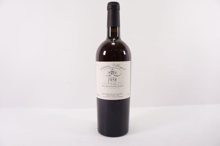 Chateau Villargeil Rivesaltes 1958