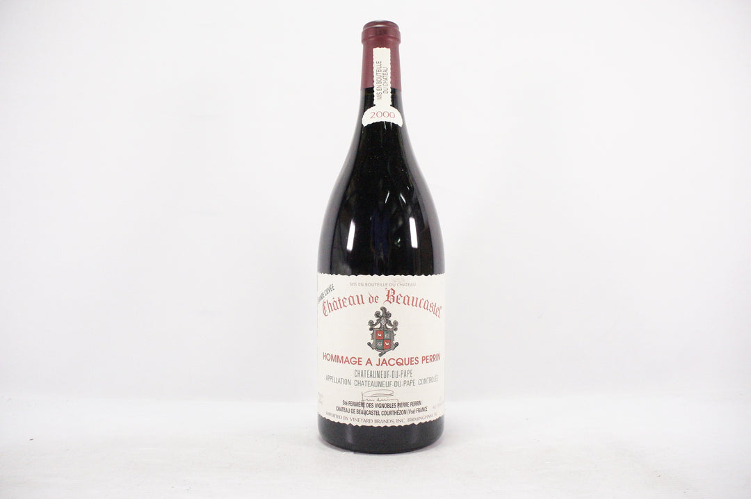 Chateau de Beaucastel Chateauneuf du Pape Hommage A Jacques Perrin Magnum 2000
