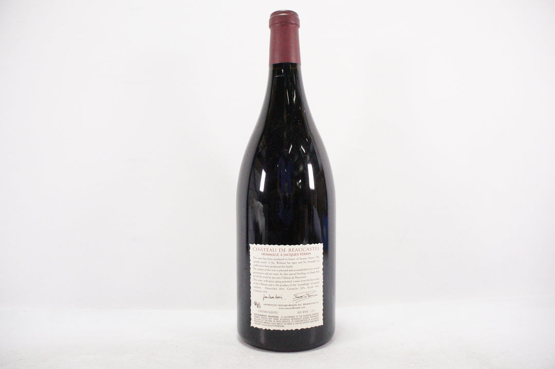 Chateau de Beaucastel Chateauneuf du Pape Hommage A Jacques Perrin Magnum 2000