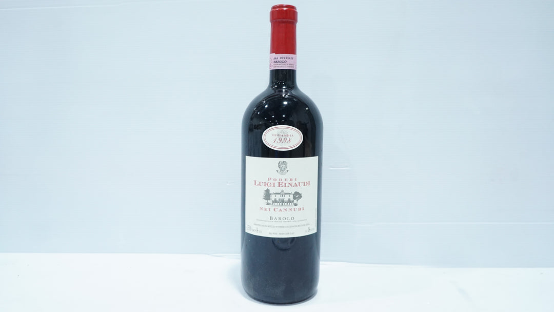 Poderi Luigi Einaudi Barolo Nei Cannubi Magnum 1998