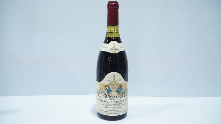 Hospices de Nuits Nuits St Georges Les Saint Georges Cuvee Faiveley 1er Cru Cru 1989