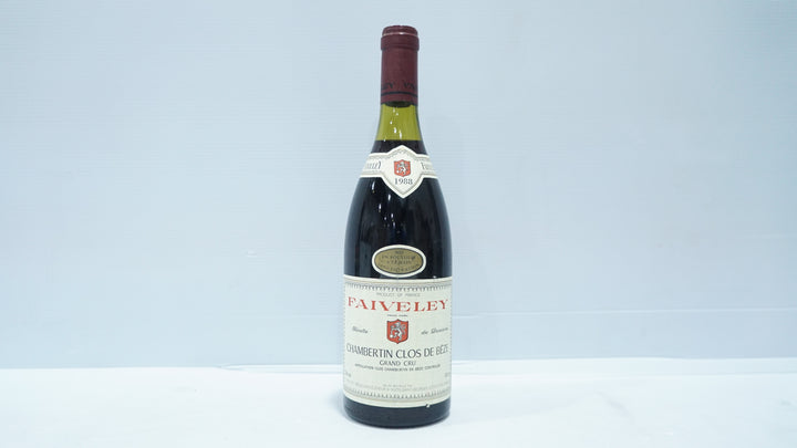 Faiveley Chambertin Clos de Beze Grand Cru 1988
