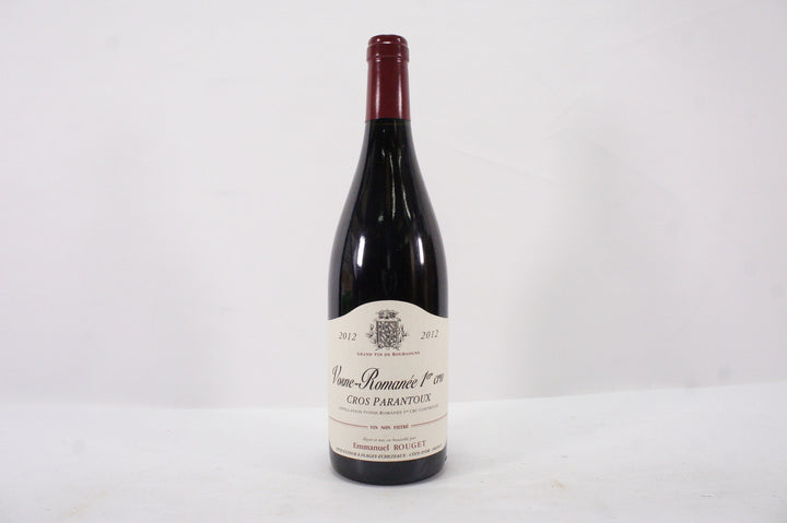 Emmanuel Rouget Vosne Romanee Cros Parantoux 1er Cru 2012
