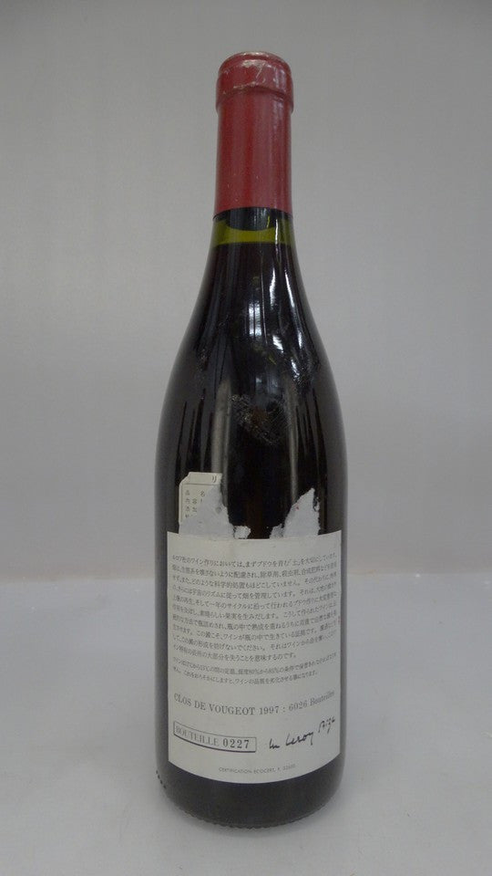 Leroy (Domaine) Clos de Vougeot Grand Cru 1997
