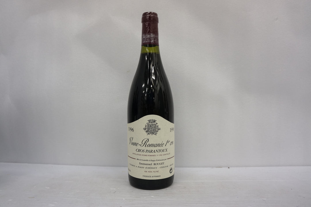 Emmanuel Rouget Vosne Romanee Cros Parantoux 1er Cru 1996