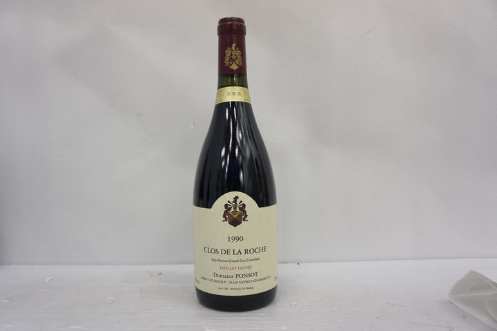 Ponsot Clos de la Roche Grand Cru VV 1990