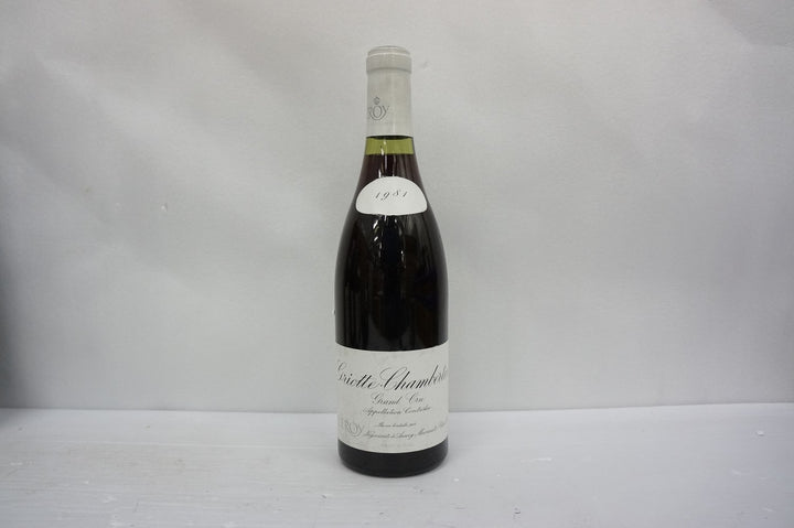 Leroy (Masion) Griotte Chambertin Grand Cru 1981
