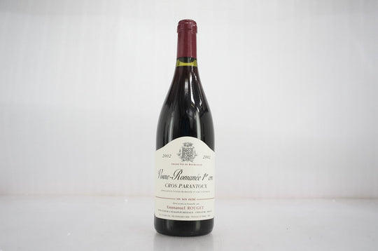 Emmanuel Rouget Vosne Romanee Cros Parantoux 1er Cru 2002