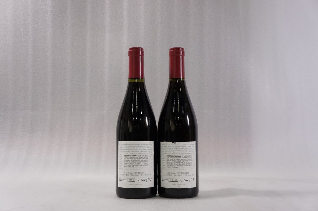 Leroy (Domaine) Gevrey Chambertin Les Combottes 1er CRu 1998