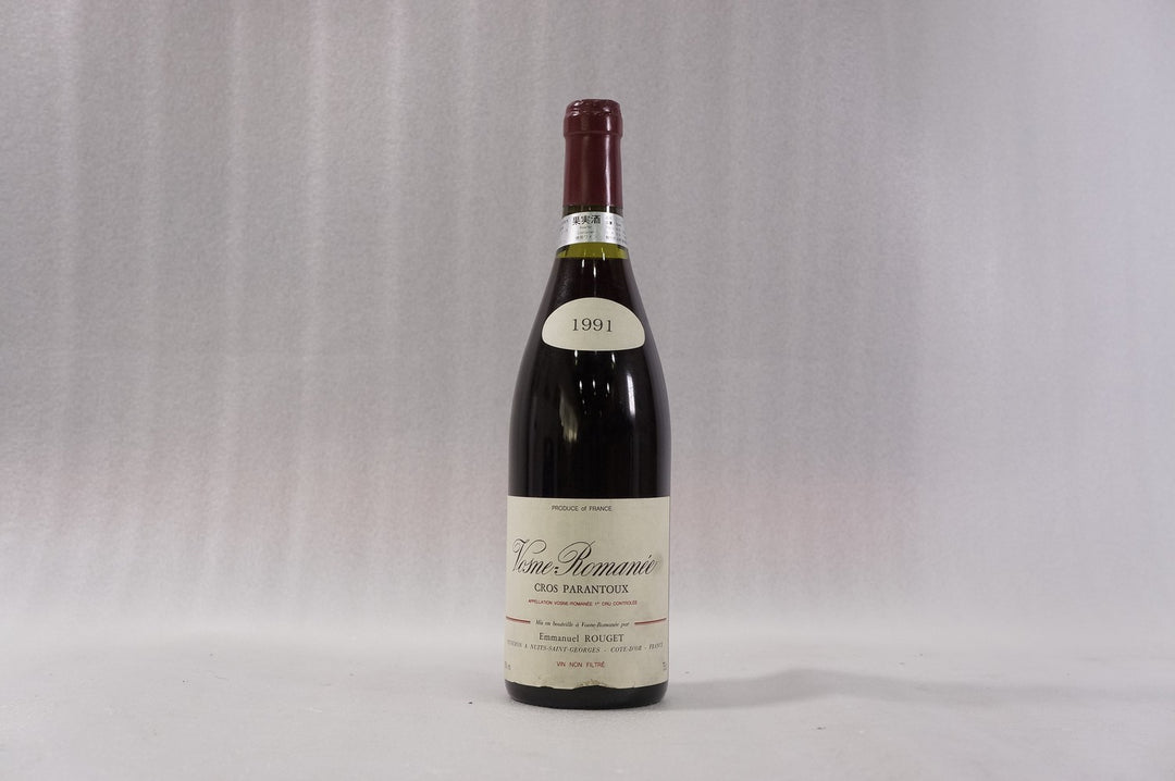 Emmanuel Rouget Vosne Romanee Cros Parantoux 1er Cru 1991