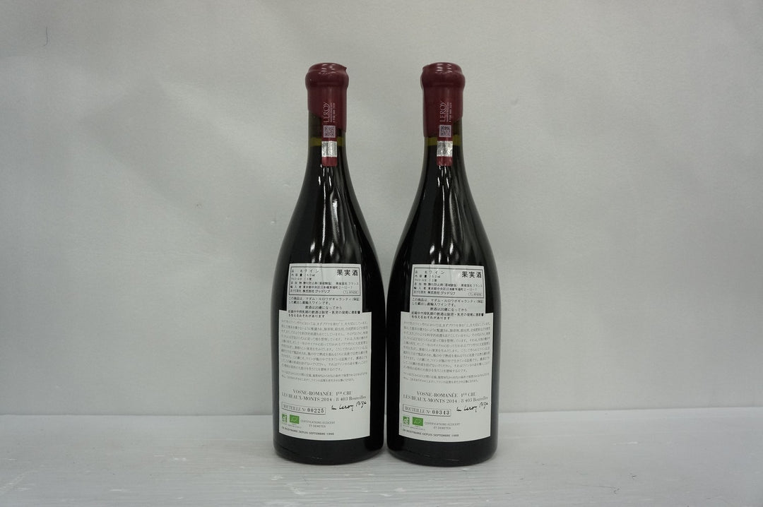 Leroy (Domaine) Vosne Romanee Les Beaux Monts 1er Cru 2014