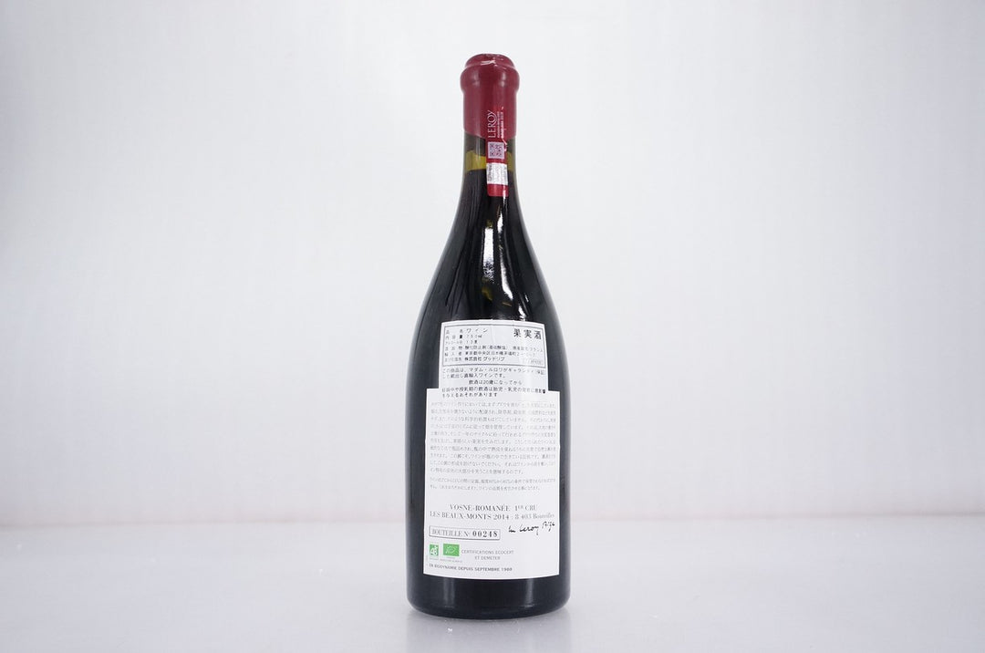 Leroy (Domaine) Vosne Romanee Les Beaux Monts 1er Cru 2014