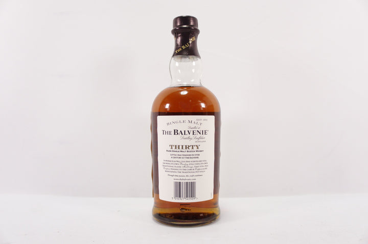 Balvenie Single Malt Scotch Whisky 'Thirty' 30 Year Old NV
