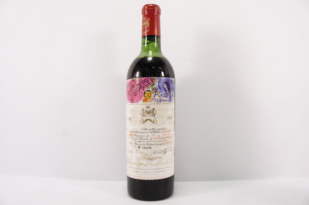 Chateau Mouton Rothschild 1970 *
