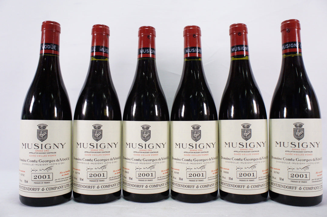 Comte Georges de Vogue Musigny Cuvee Vieilles Vignes Grand Cru 2001