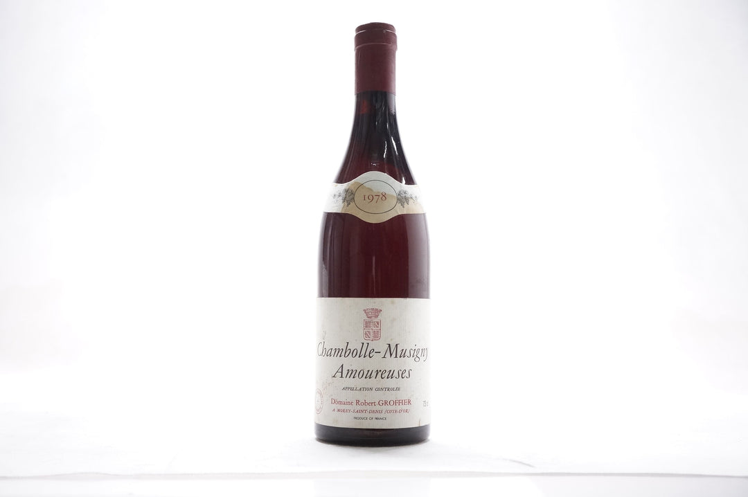 Robert Groffier Chambolle Musigny Les Amoureuses 1er Cru 1978 *